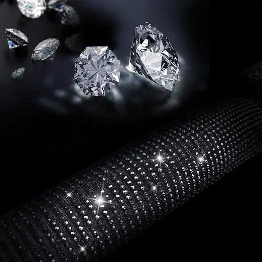 Diamond Car Wheel Cover - Non-Slip Sparkle Accessory Auto Edge