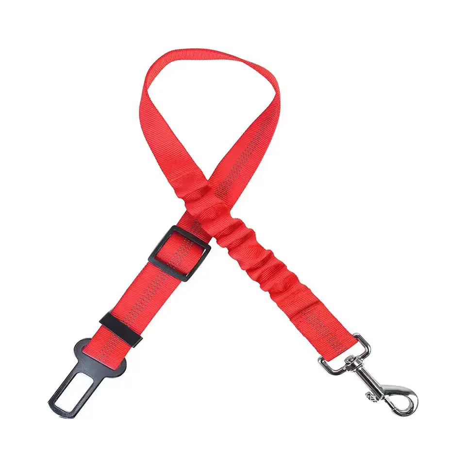 Adjustable Dog Car Seat Belt - Chew-Resistant Safety Leash Auto Edge